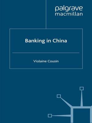 cover image of Banking in China